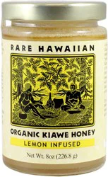 Rare Hawaiian Organic Honey Lemon Infused