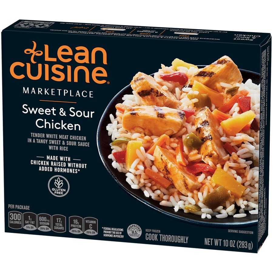 slide 3 of 8, Lean Cuisine Marketplace Sweet & Sour Chicken, 10 oz