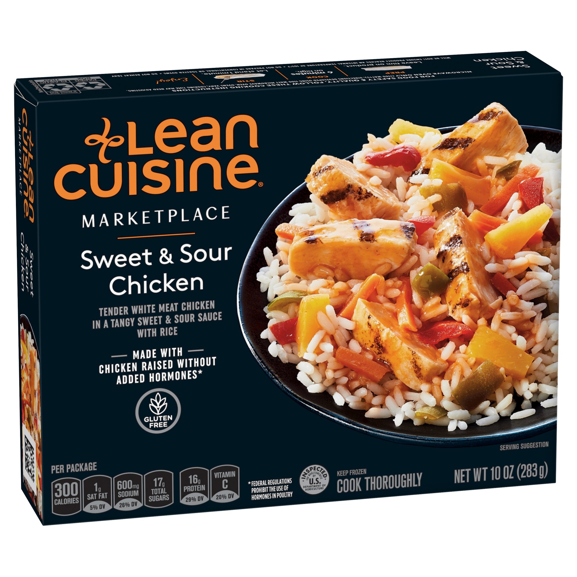 slide 1 of 8, Lean Cuisine Marketplace Sweet & Sour Chicken, 10 oz