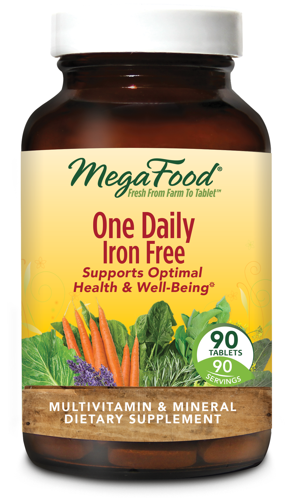 slide 1 of 1, Megafood One Daily Iron Free, 90 ct