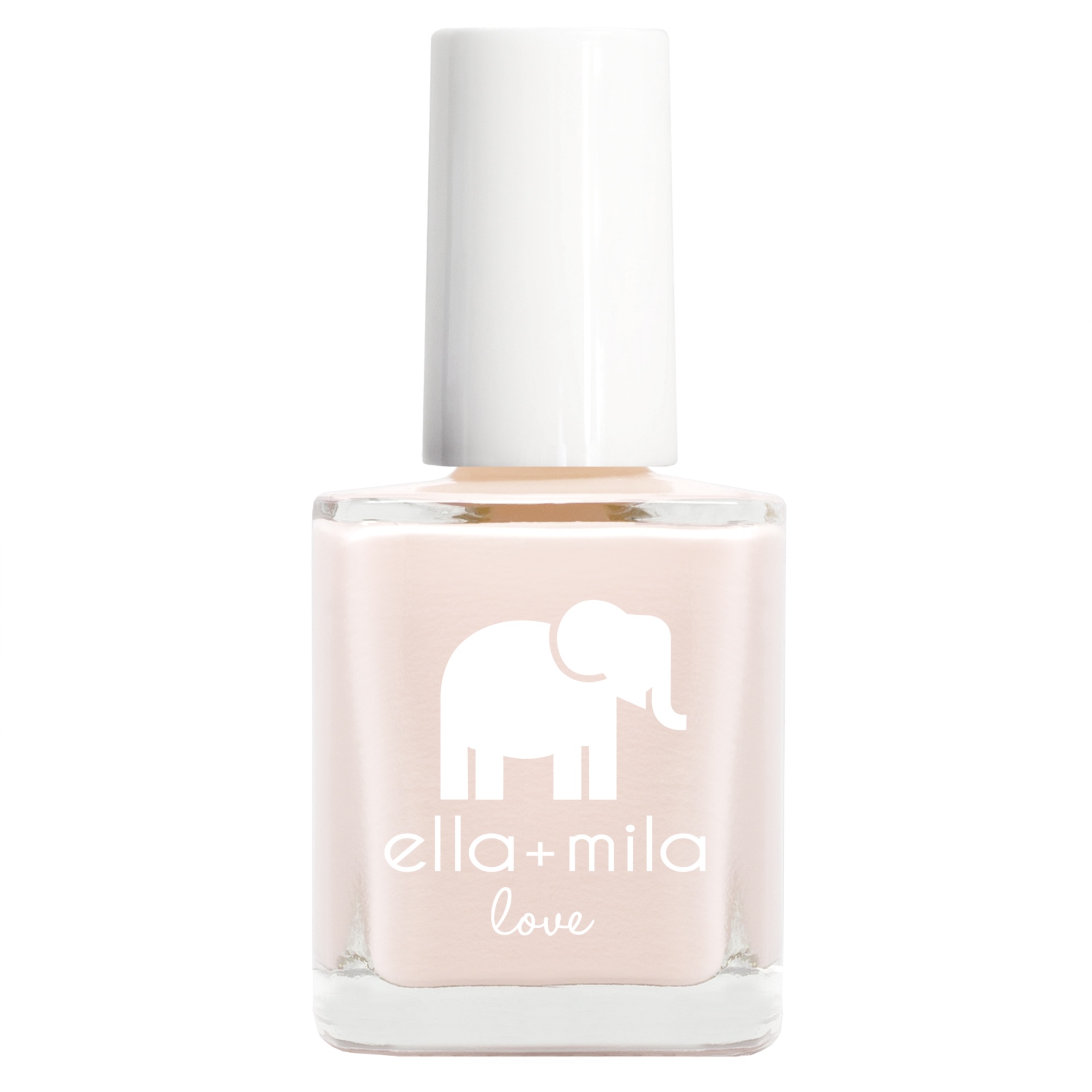 slide 1 of 3, ella+mila Nail Polish, Barely Pink, 0.45 fl oz