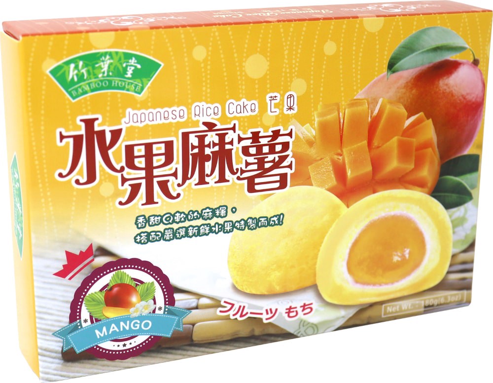 slide 1 of 1, Bamboo House Mango Mochi, 7.4 oz