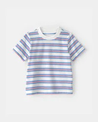 Carter's Baby Striped T-Shirt - Red/White/Blue Multi 18M
