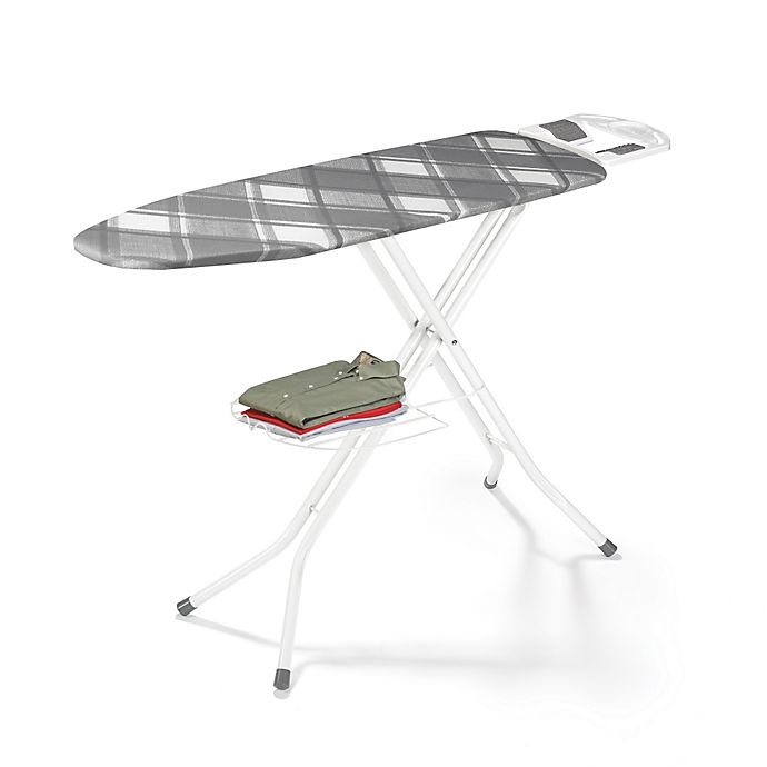 slide 4 of 4, Polder Deluxe Ironing Station with Iron Rest, 48 in x 15 in