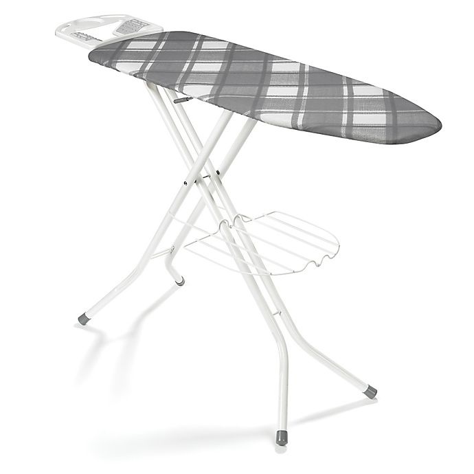 slide 2 of 4, Polder Deluxe Ironing Station with Iron Rest, 48 in x 15 in