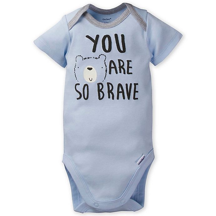 slide 2 of 2, Gerber Preemie Bear Set - Blue/Grey, 4 ct