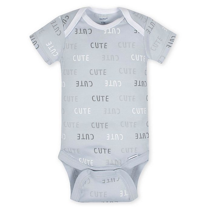 slide 6 of 6, Gerber Onesies Newborn Lamb Bodysuits, 5 ct