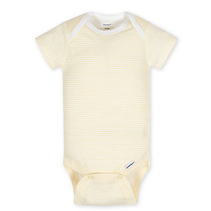 slide 3 of 6, Gerber Onesies Newborn Lamb Bodysuits, 5 ct