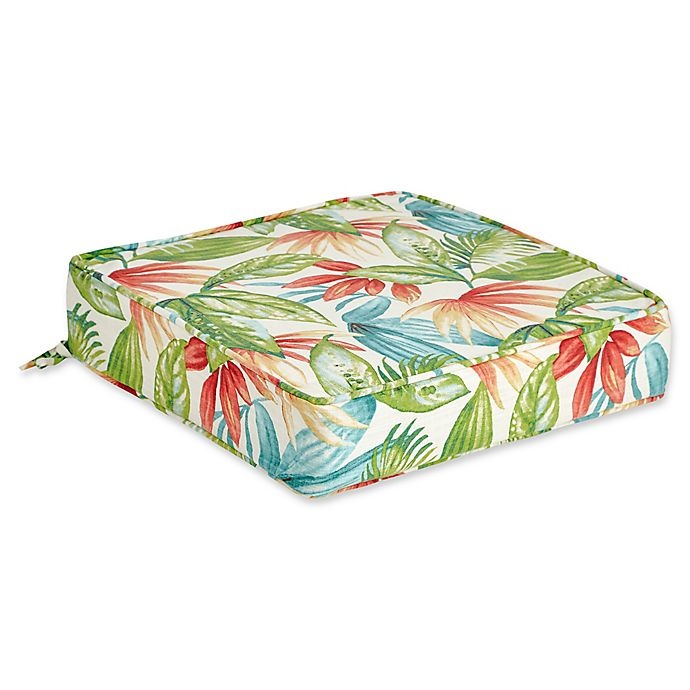 slide 1 of 1, Destination Summer Outdoor Deep Seat Cushion - Shady Palms, 1 ct