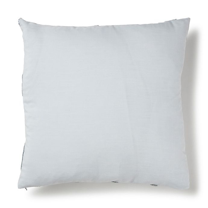 slide 2 of 2, Wamsutta Trellis Terry Loop Square Throw Pillow - Pearl Blue, 1 ct