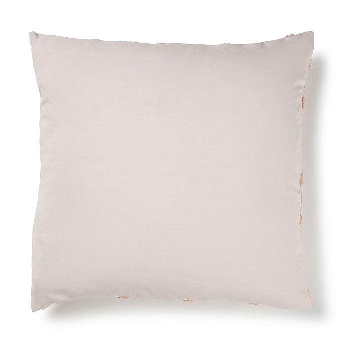 slide 2 of 2, Wamsutta Trellis Terry Loop Square Throw Pillow - Rose Dust, 1 ct