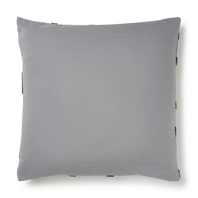 slide 2 of 2, Wamsutta Trellis Terry Loop Square Throw Pillow - Alloy, 1 ct