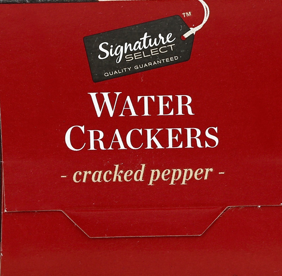 slide 3 of 4, Signature Select Cracked Pepper Water Crackers 4.25 oz, 4.25 oz