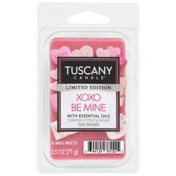 Tuscany Candle Limited Edition XOXO Be Mine Wax Melts