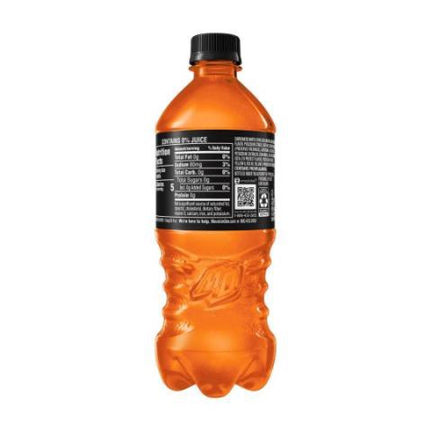 slide 4 of 4, Mountain Dew Baja Cabo Citrus Zero Sugar Soda, 20 oz