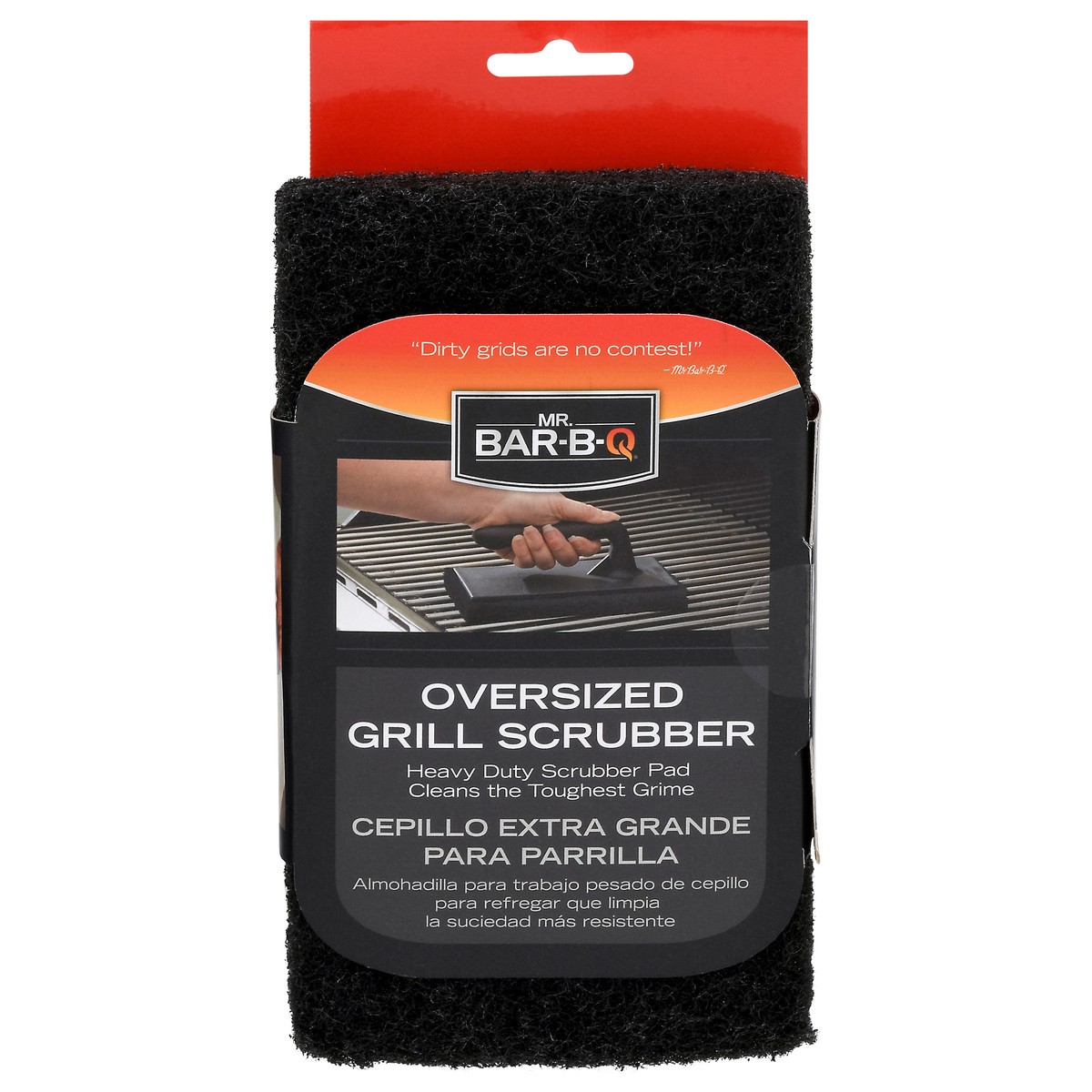 slide 1 of 9, Mr. Bar-B-Q Oversized Grill Scrubber, 1 each, 1 ct