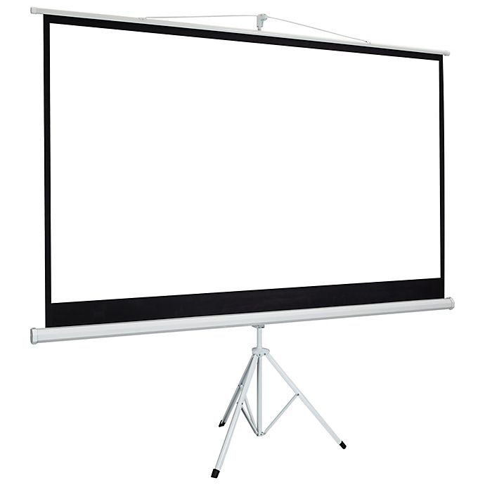 slide 2 of 5, GPX Indoor Projection Screen - Black, 90 in