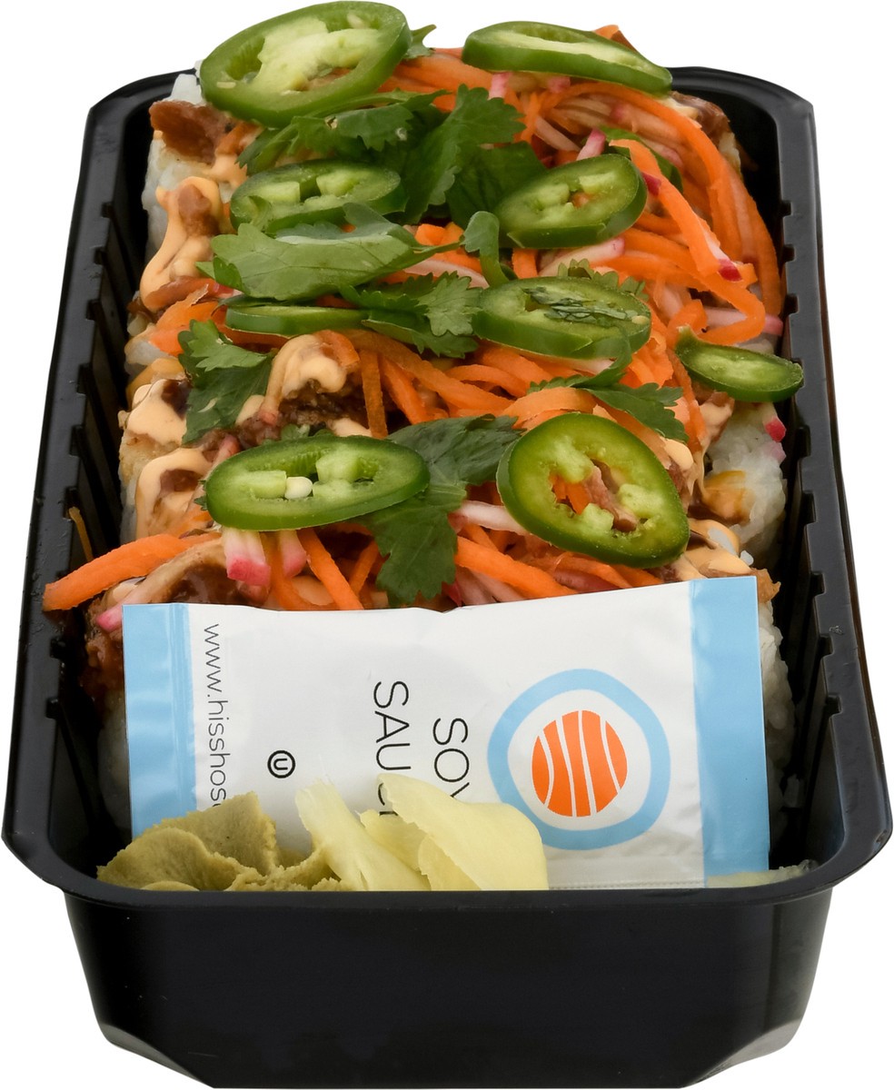 slide 3 of 8, Hissho Sushi Bahn Mi Inspired BBQ Roll 10 oz, 10 oz