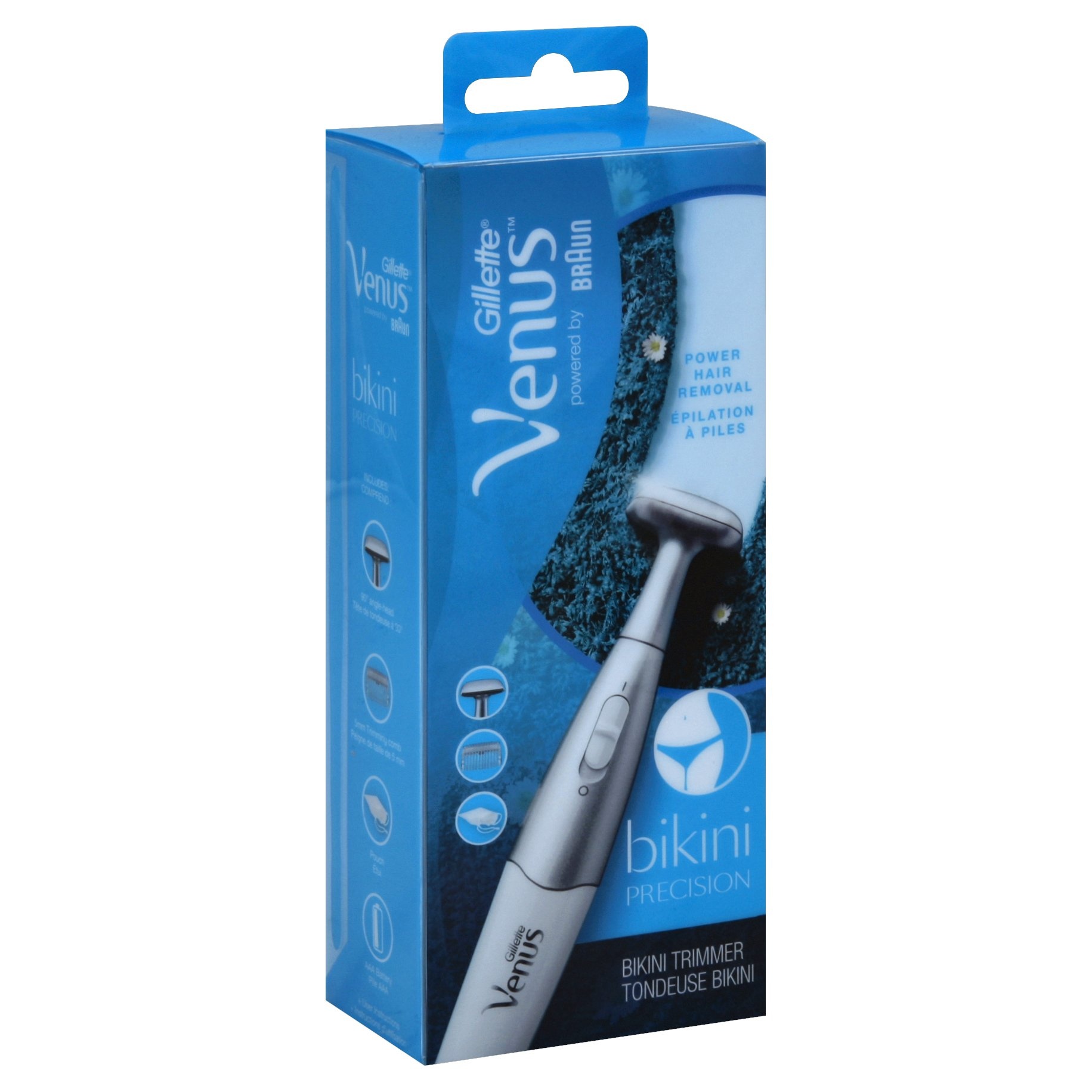 slide 1 of 7, Venus Bikini Precision Women's Trimmer + 2 Attachments, 1 ct