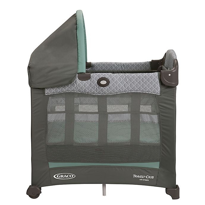 slide 2 of 5, Graco Travel Lite Crib with Stages - Manor, 1 ct