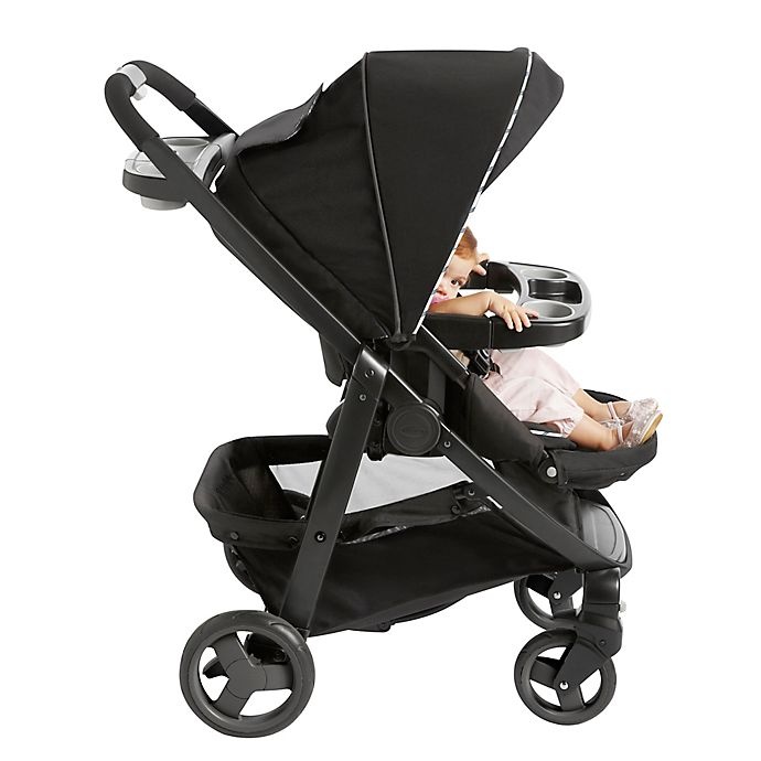 slide 4 of 8, Graco Modes Click Connect Stroller - Holt Black/White, 1 ct