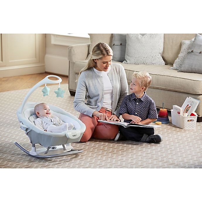 slide 6 of 12, Graco Duet Glide Gliding Swing with Portable Rocker - Winfield, 1 ct