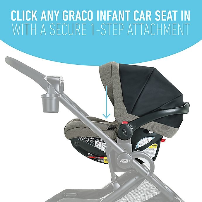 slide 4 of 6, Graco MODES2GROW Stroller - Grey Haven, 1 ct