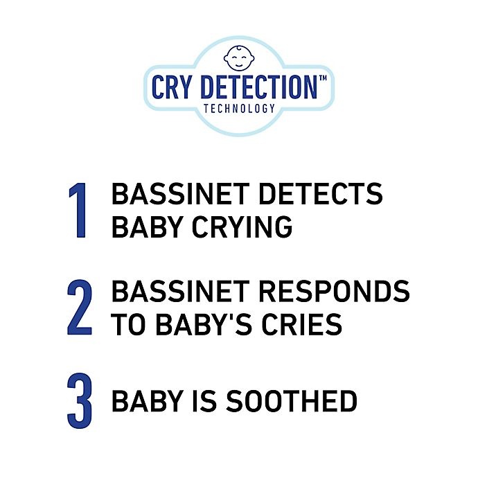 slide 2 of 6, Graco Sense2Snooze Bassinet with Cry Detection Technology - Hamilton, 1 ct