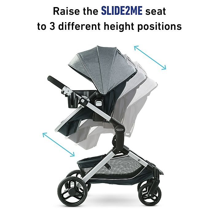 slide 2 of 7, Graco Modes Nest Single Stroller - Spencer, 1 ct