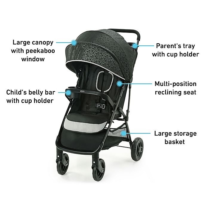 slide 3 of 6, Graco NimbleLite Travel System - Frisco, 1 ct