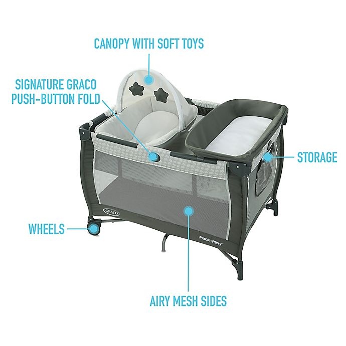 slide 6 of 6, Graco Pack'n Play Care Suite Playard - Babs, 1 ct