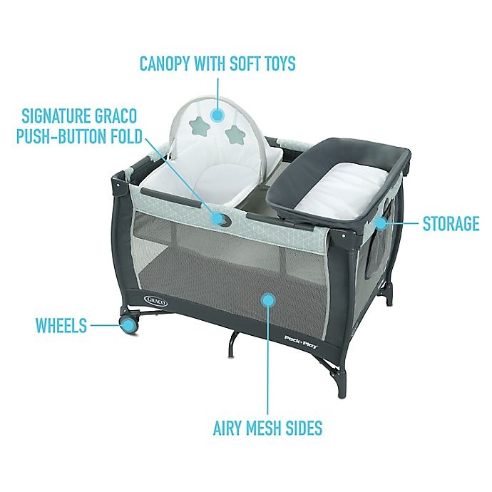 slide 2 of 6, Graco Pack'n Play Care Suite Playard - Winfield, 1 ct