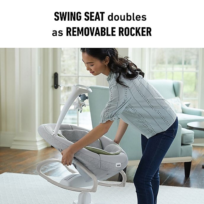 slide 2 of 6, Graco Soothe My Way Madden Swing Removable Rocker, 1 ct