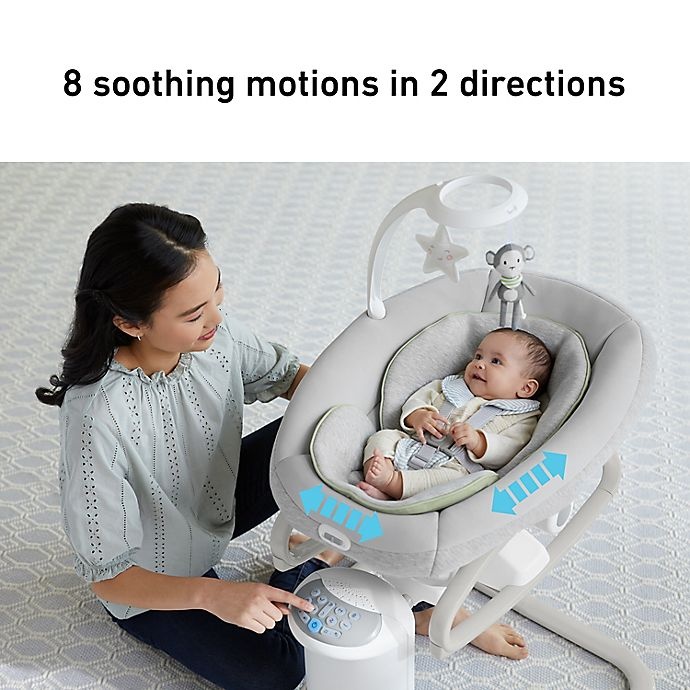 slide 3 of 6, Graco Soothe My Way Madden Swing Removable Rocker, 1 ct