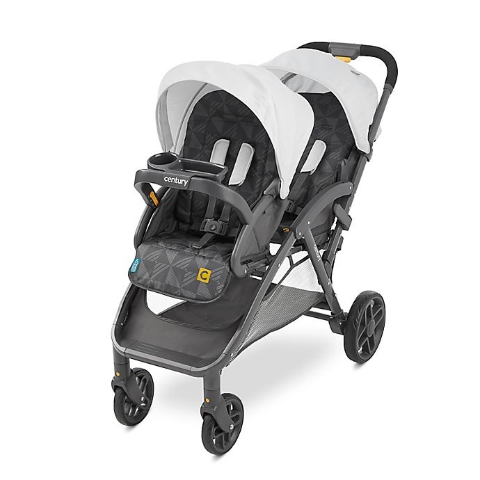 slide 1 of 9, Century Stroll On Duo Lightweight Double Stroller - Metro, 1 ct