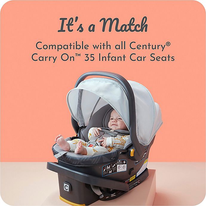 slide 6 of 9, Century Carry On 35 Infant Car Seat Base - Metro, 1 ct