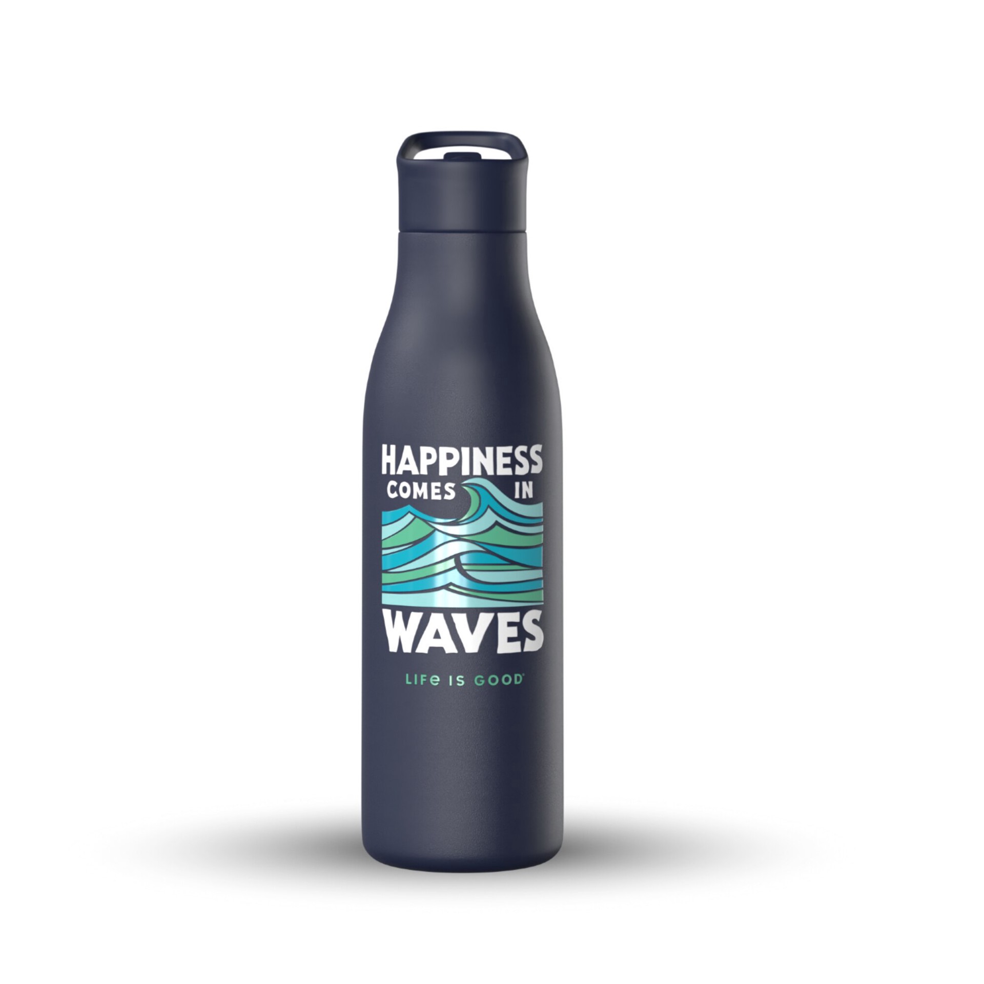 slide 1 of 1, LIFE IS GOOD Taper 25 Happiness Waves, 1 ct