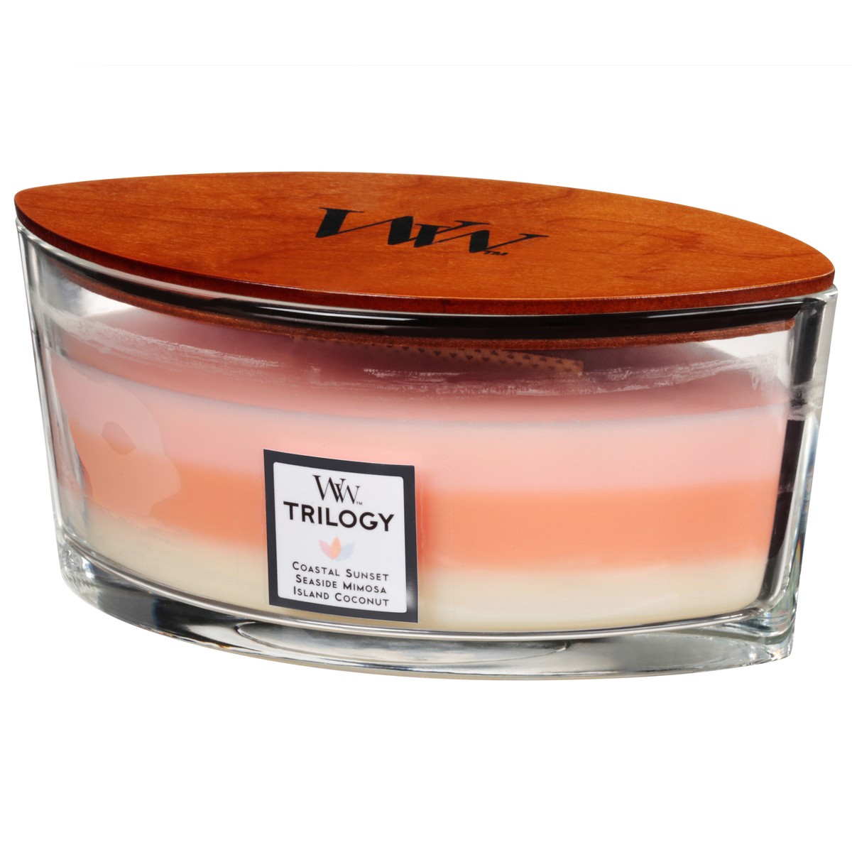 slide 4 of 9, WoodWick Trilogy Island Getaway Candle 1 ea, 1 ct