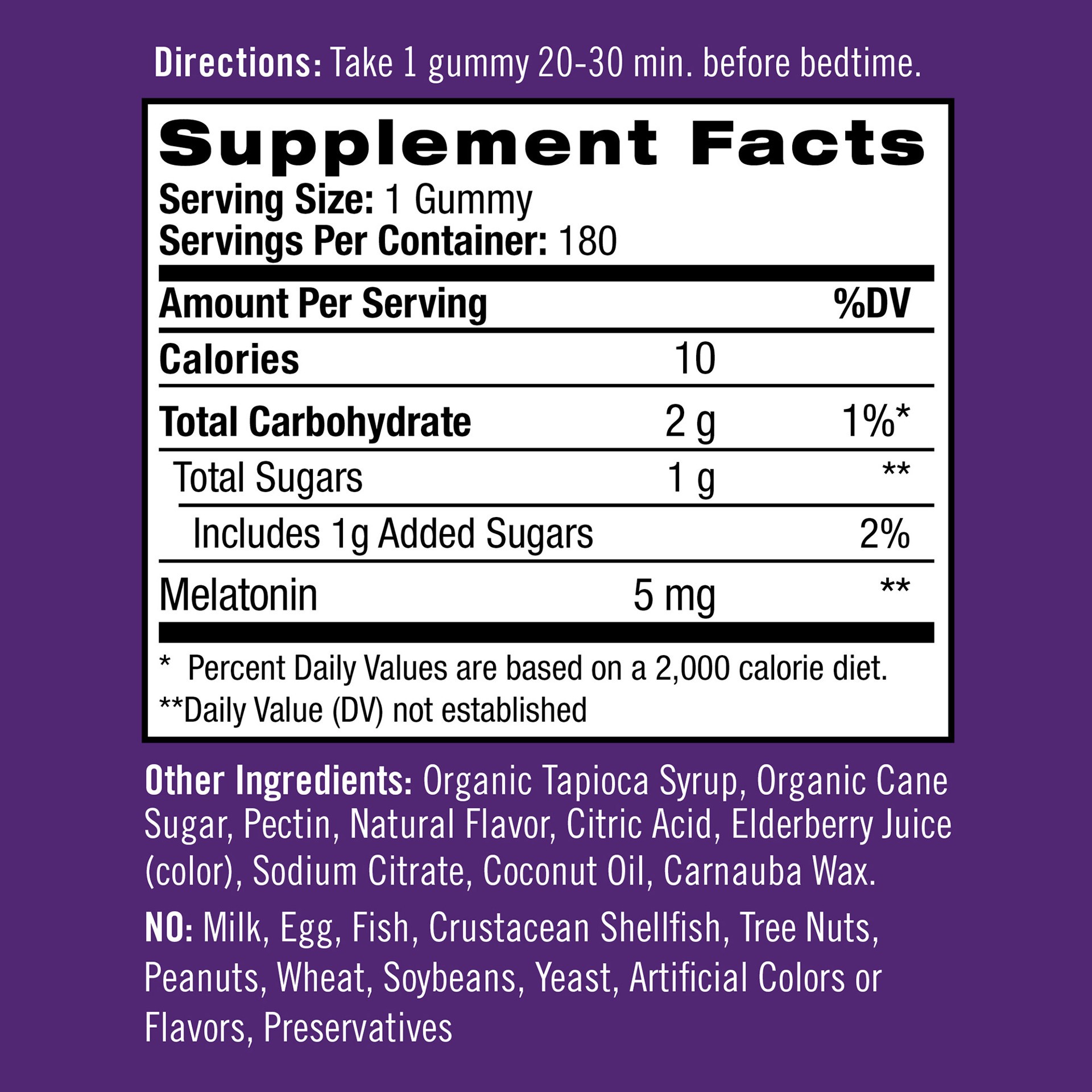 slide 2 of 2, Natrol Melatonin 5mg Gummy, 180 count, 