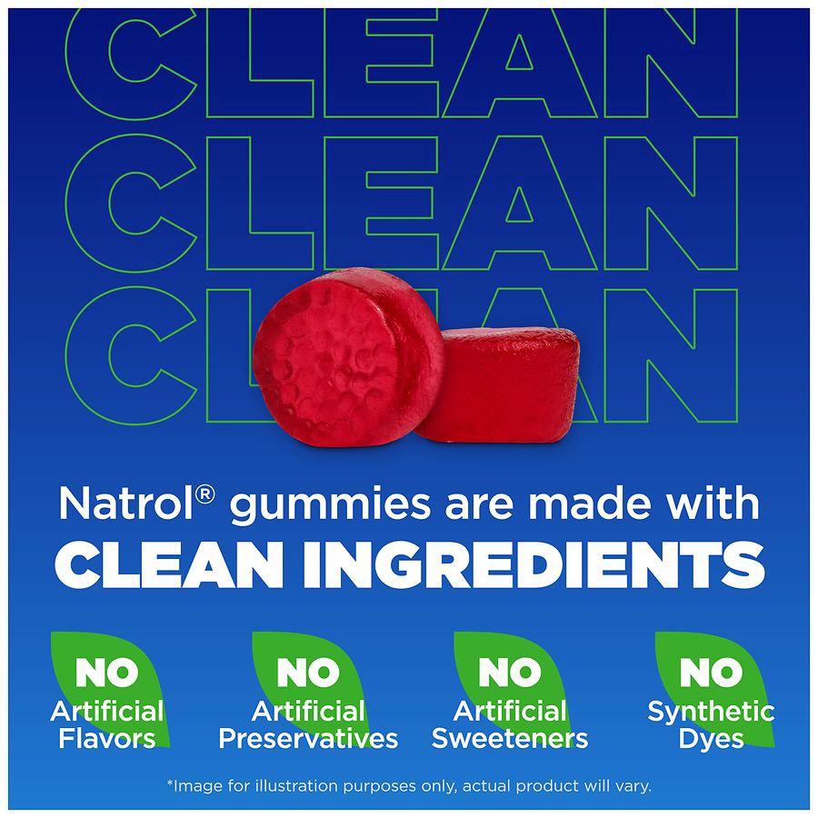 slide 4 of 5, Natrol Mood + Stress Magnesium Citrate 330mg, Dietary Supplement for Mood and Occasional Stress Support, 60 Raspberry-Flavored Gummies, 15-Day Supply, 60 ct