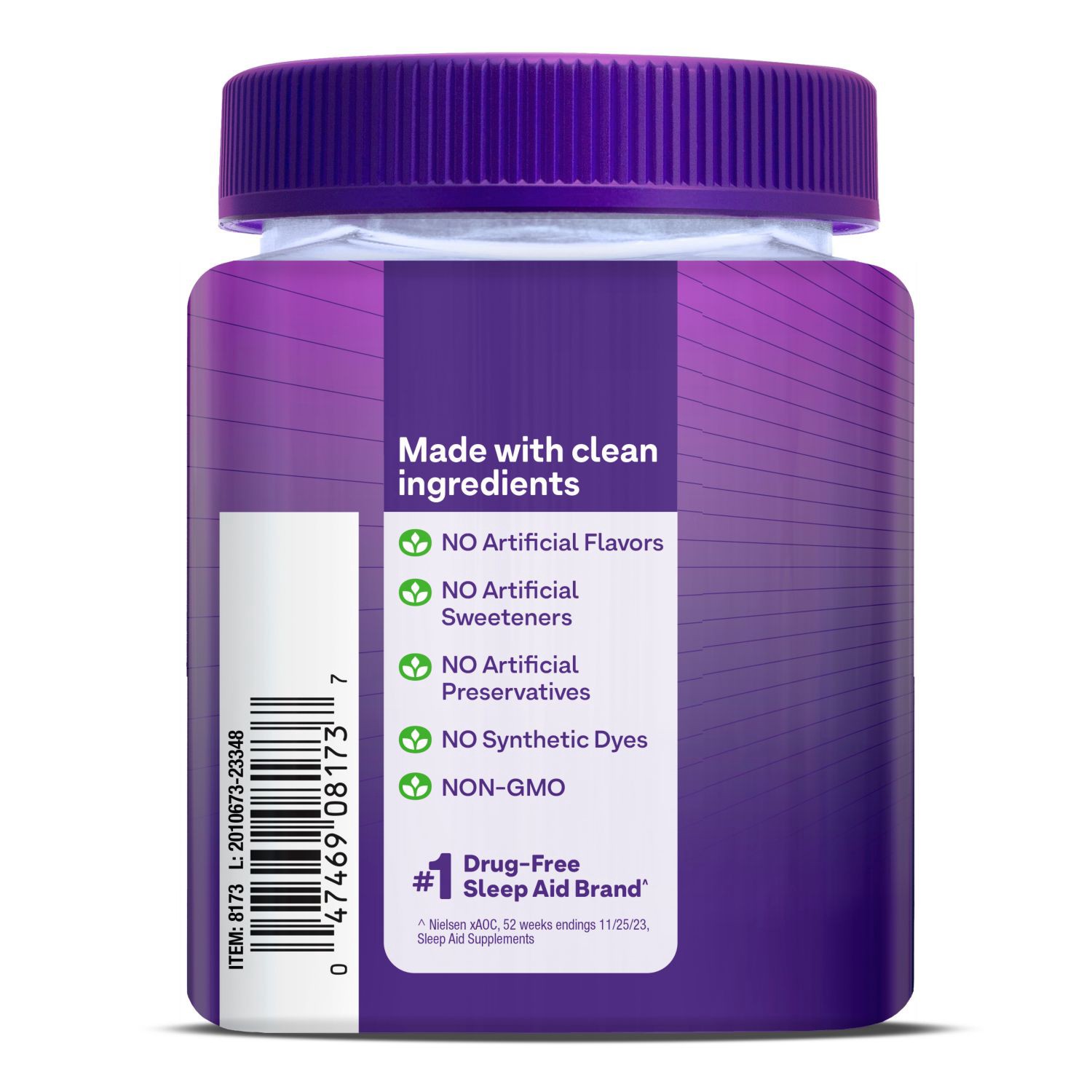 slide 2 of 3, Natrol Time Release Melatonin 10 mg, Dietary Supplement to Help Minimize Wake Ups, Sleep Gummies for Adults, 55 Strawberry-Flavored Melatonin Gummies, Up to a 55 Day Supply, 55 ct