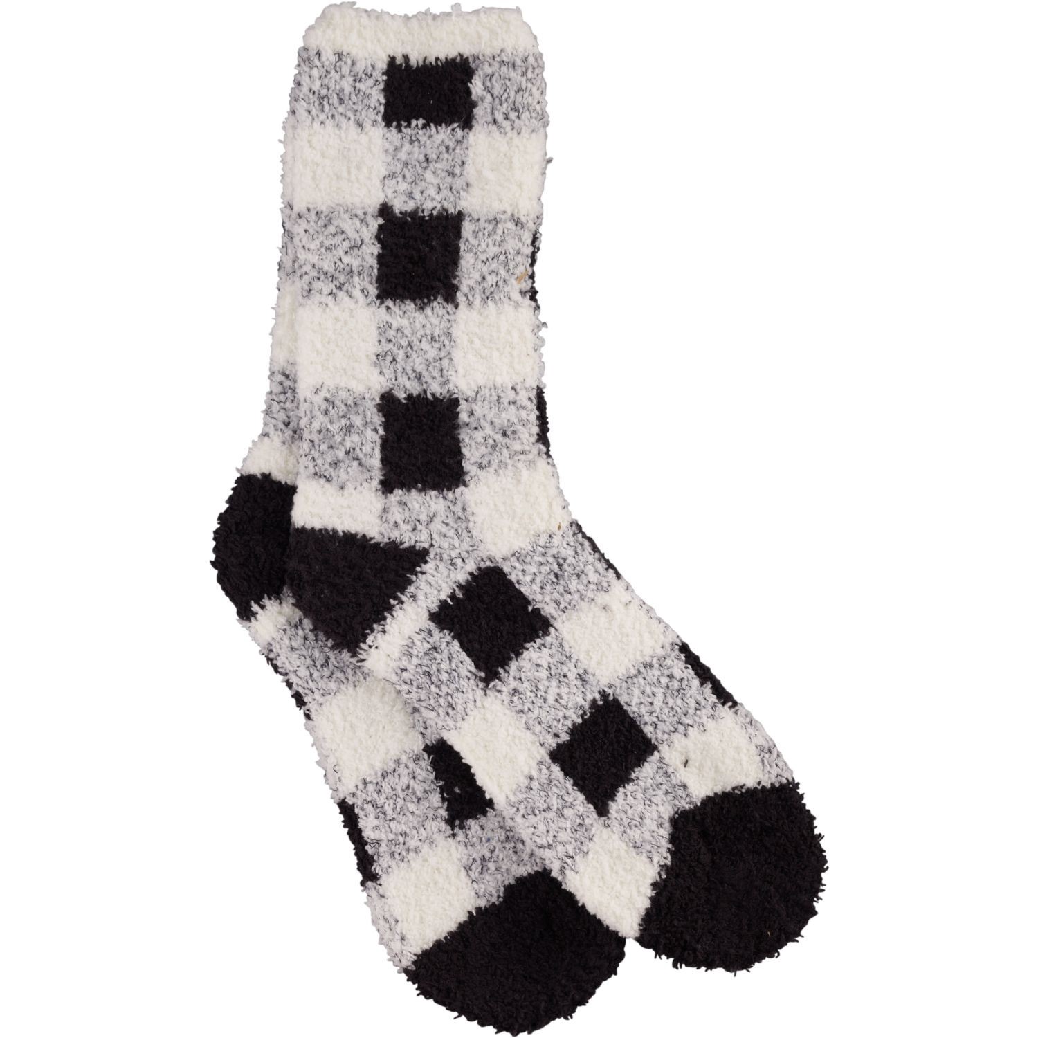 slide 4 of 6, NON BRAND Crew Sock Soft Bijou Blue, 1 ct