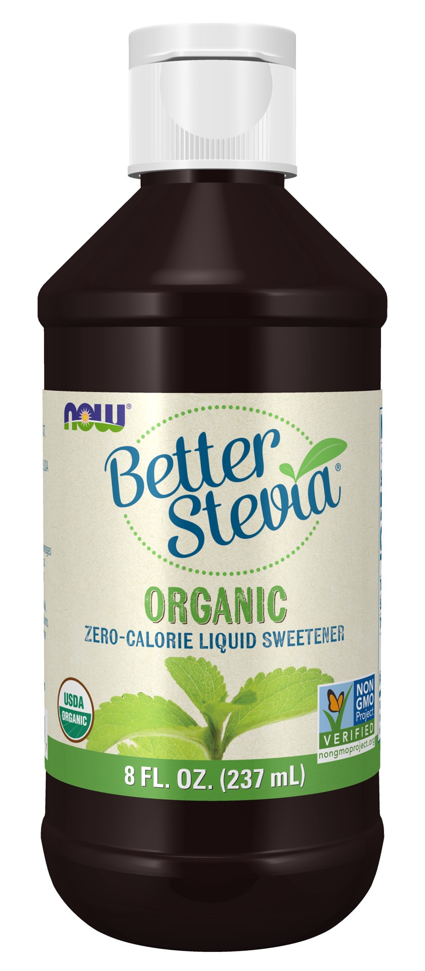 slide 1 of 2, NOW Natural Foods BetterStevia Liquid, Organic - 8 fl. oz., 8 fl oz