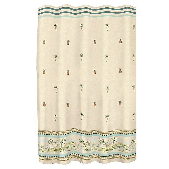 slide 2 of 2, Lenox British Colonial Fabric Shower Curtain, 72 in