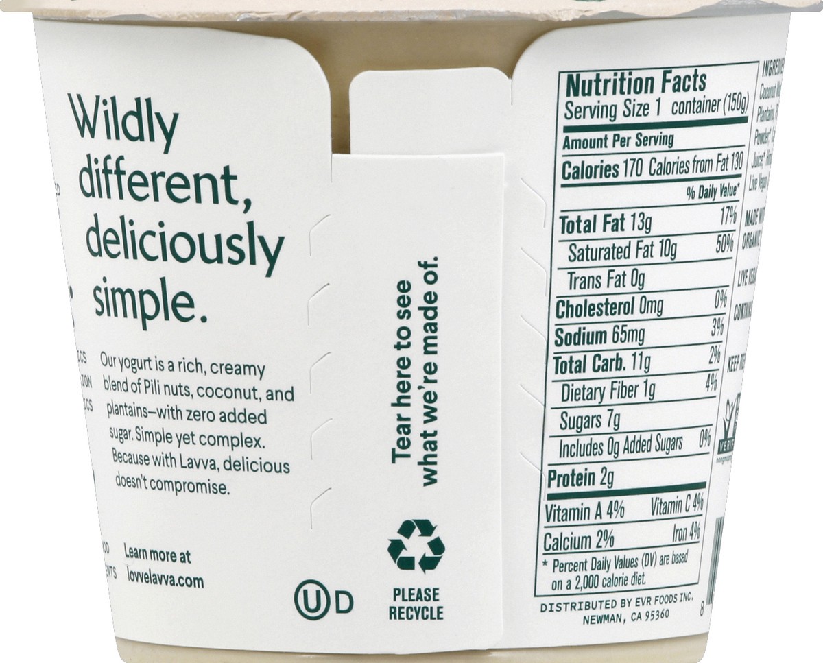 slide 8 of 9, Lavva Original Plant Based Yogurt, 5.3 oz
