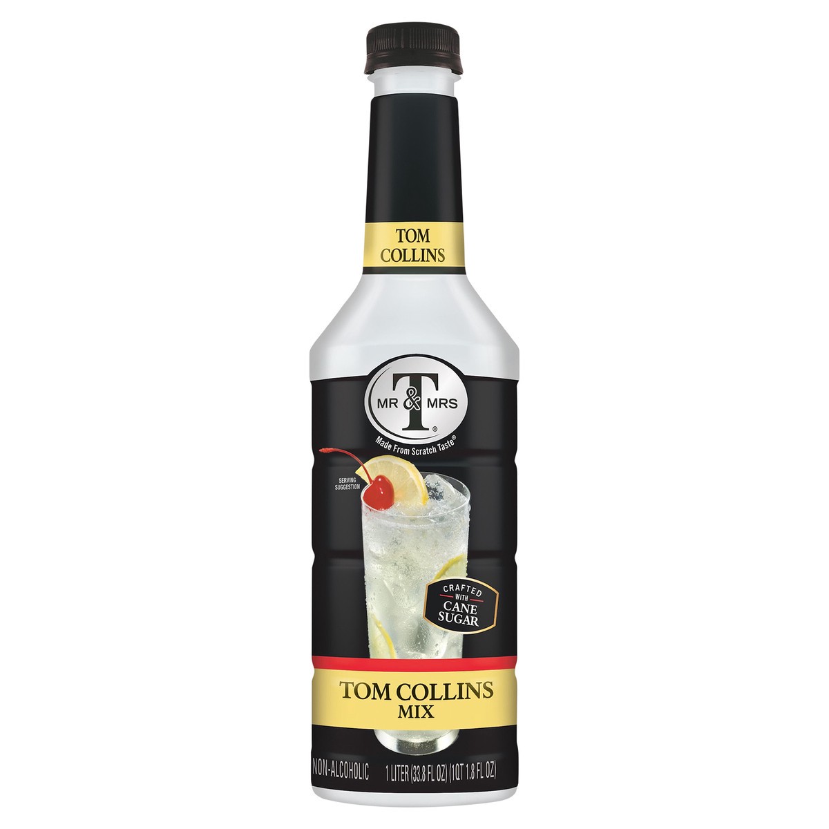 slide 1 of 2, Mr & Mrs T Tom Collins Mix, 1 L bottle, 1 liter