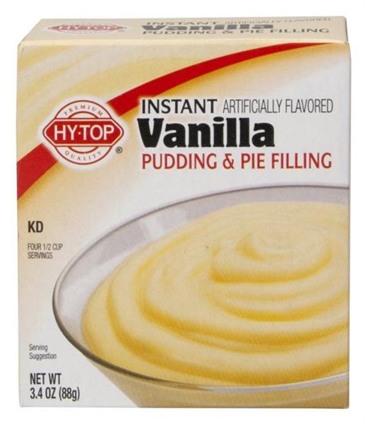 slide 1 of 1, Hy-Top Pudding Instant Vanilla, 3.4 oz