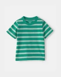 Carter's Baby Striped T-Shirt - Green, 24M