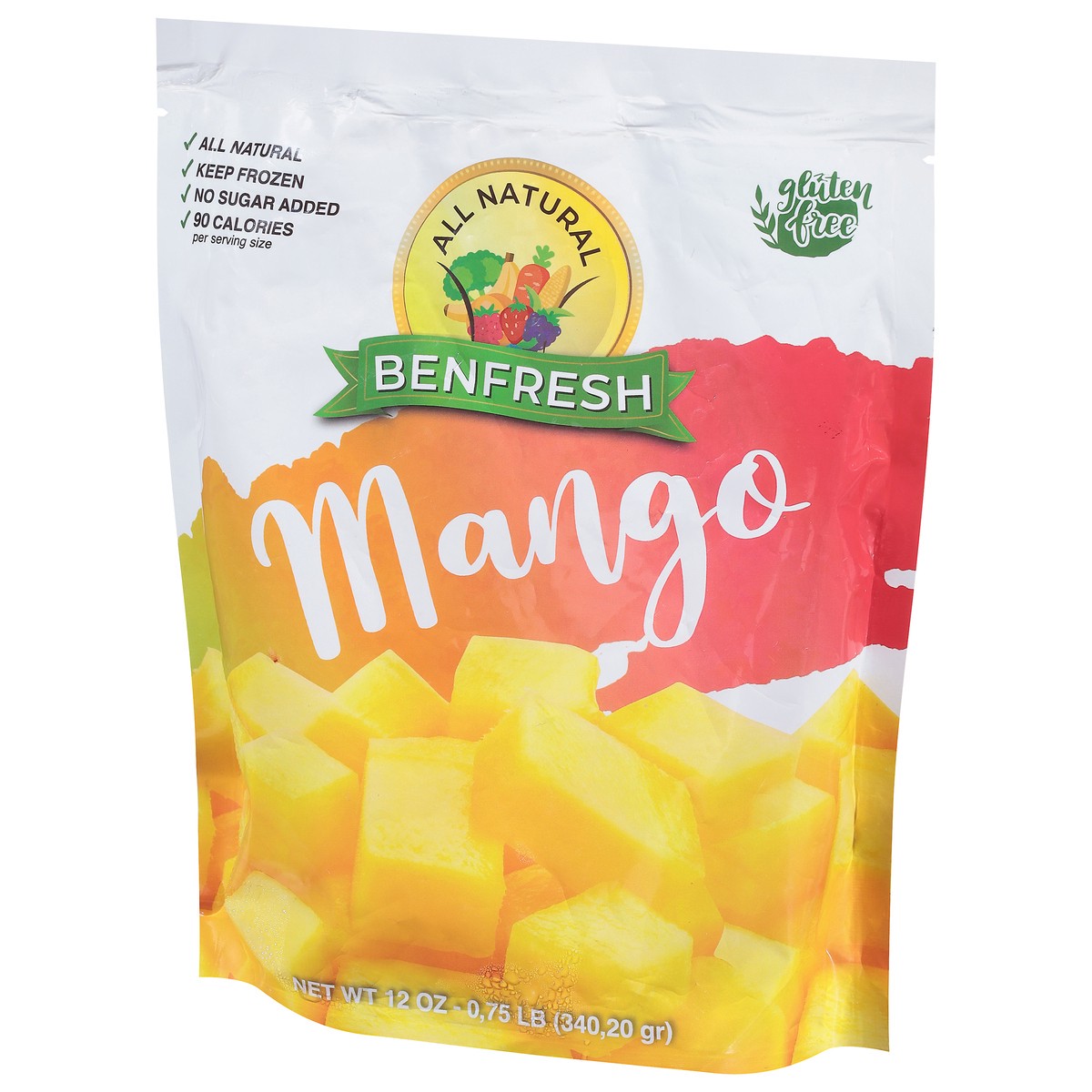 slide 2 of 9, Benfresh All Natural Mango 12 oz, 12 oz