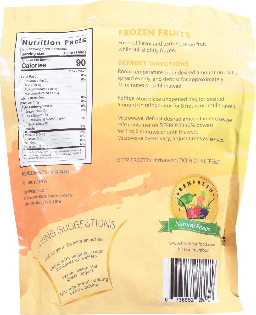 slide 8 of 9, Benfresh All Natural Mango 12 oz, 12 oz